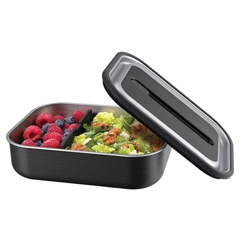 bentgo steel lunch box black|bentgo leakproof lunch box.